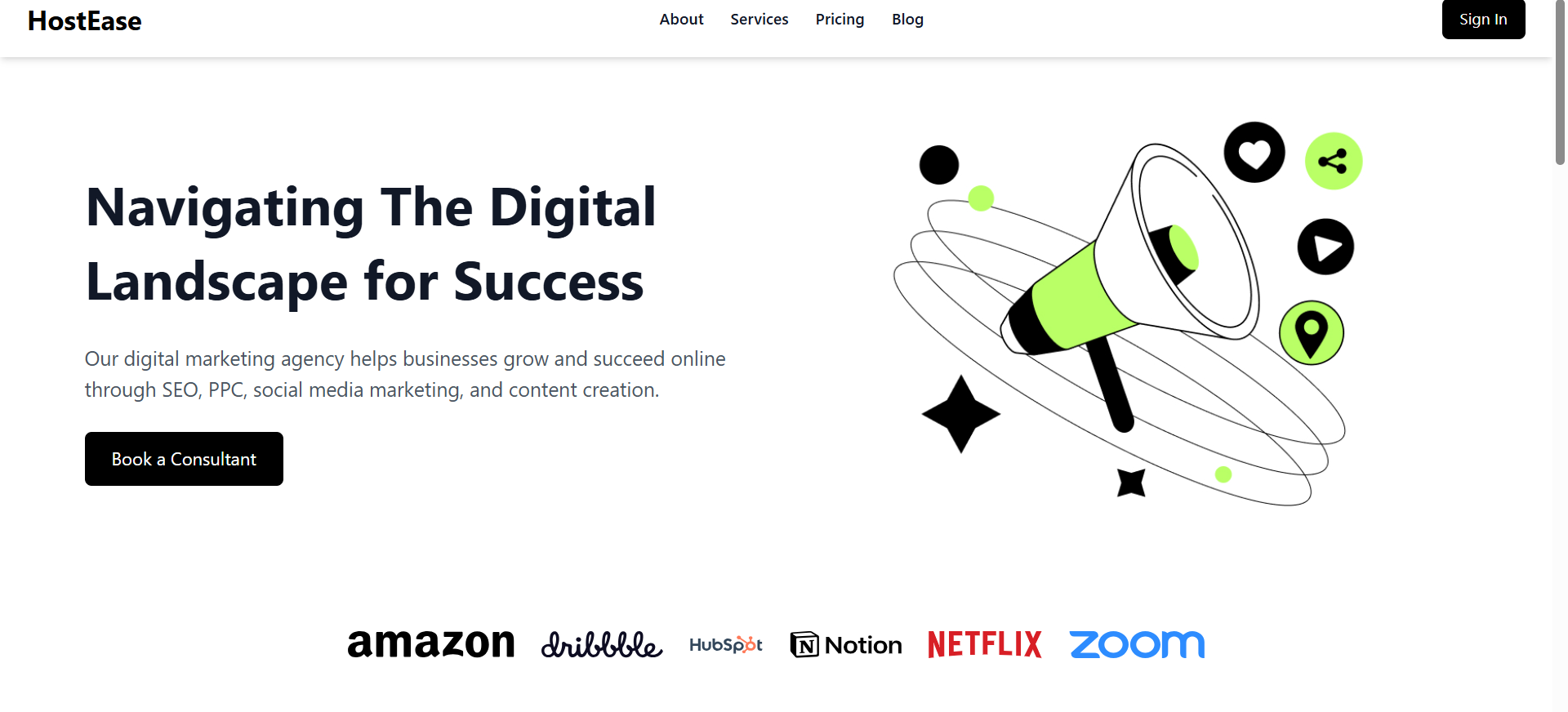 Landing Page